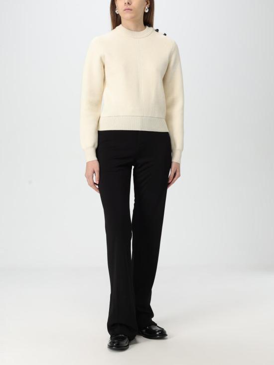 25FW 보테가베네타 스트레이트 팬츠 804813V4N00 1000 Black - BOTTEGA VENETA