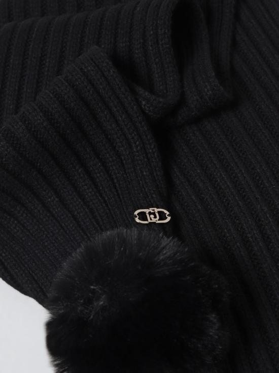 25FW [키즈] 리우조 스카프 KF5100MA92F 22222 Black - LIU JO