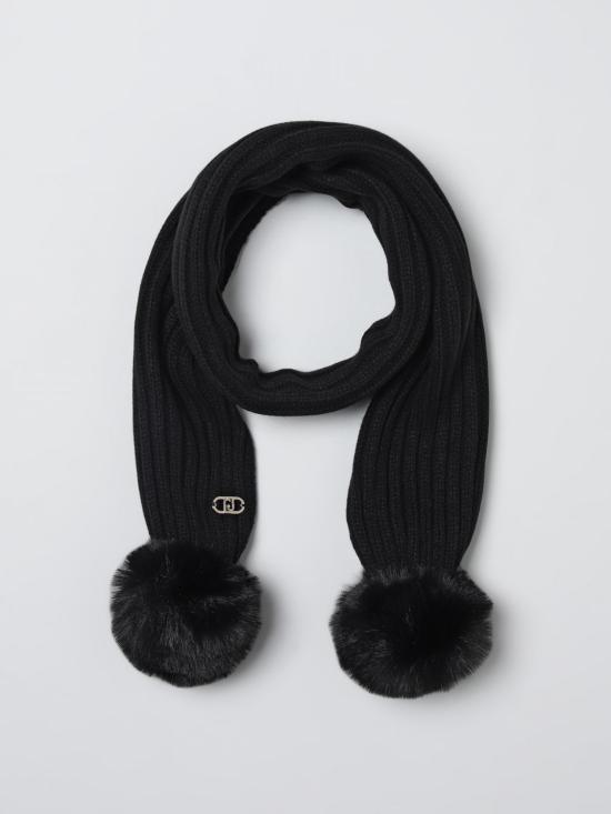 25FW [키즈] 리우조 스카프 KF5100MA92F 22222 Black - LIU JO