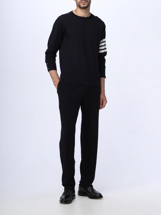 25FW 톰브라운 스웨터 MKA002AY1014 415 Blue - THOM BROWNE