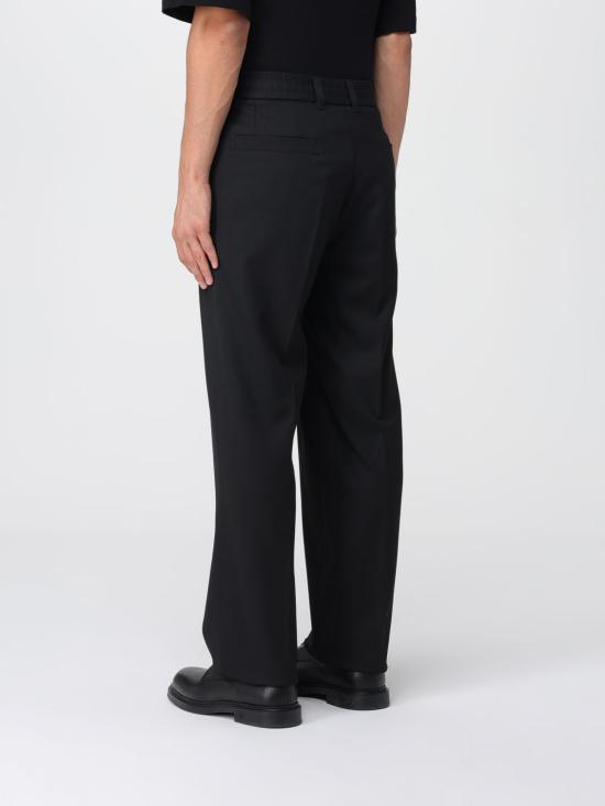 25FW 파올로페코라 스트레이트 팬츠 B0413089 9000 Black - PAOLO PECORA