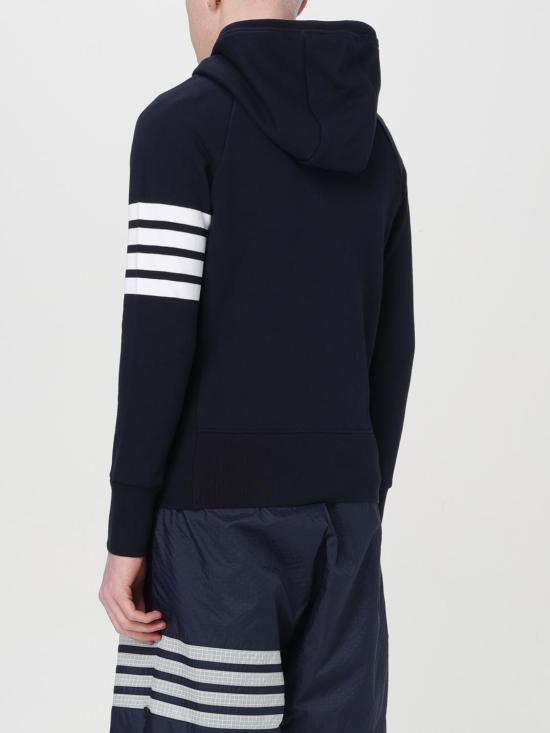 25FW 톰브라운 긴팔 티셔츠 MJT022H00535 461 Blue - THOM BROWNE