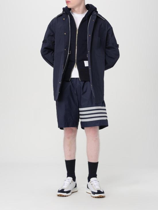 25FW 톰브라운 긴팔 티셔츠 MJT022H00535 461 Blue - THOM BROWNE