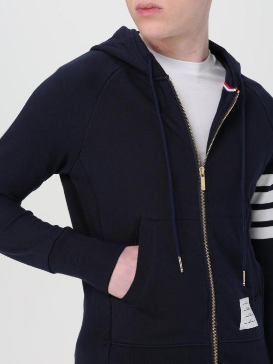 25FW 톰브라운 긴팔 티셔츠 MJT022H00535 461 Blue - THOM BROWNE