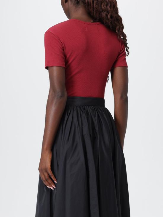 25FW 비비안웨스트우드 반팔 티셔츠 1G010016J009C F407 Brick Red - VIVIENNE WESTWOOD