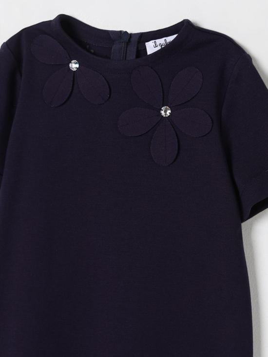 25FW [키즈] 일 구포 원피스 P25VM784M0041 497 Blue - IL GUFO