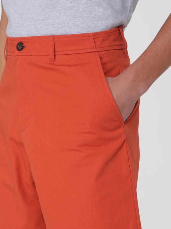 25FW 메종키츠네 숏팬츠 MM01402WW0074 P674 Orange - MAISON KITSUNE