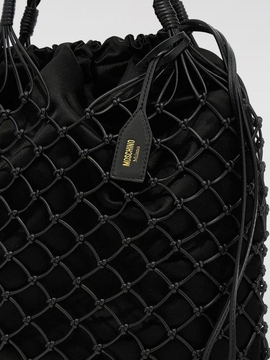 25FW 모스키노 토트백 73038002 2555 Black - MOSCHINO