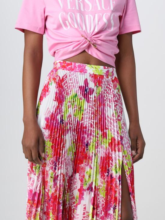 25FW 베르사체 스커트 10087431A06392 5W020 White - VERSACE