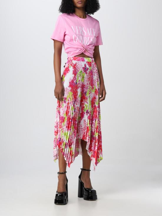 25FW 베르사체 스커트 10087431A06392 5W020 White - VERSACE