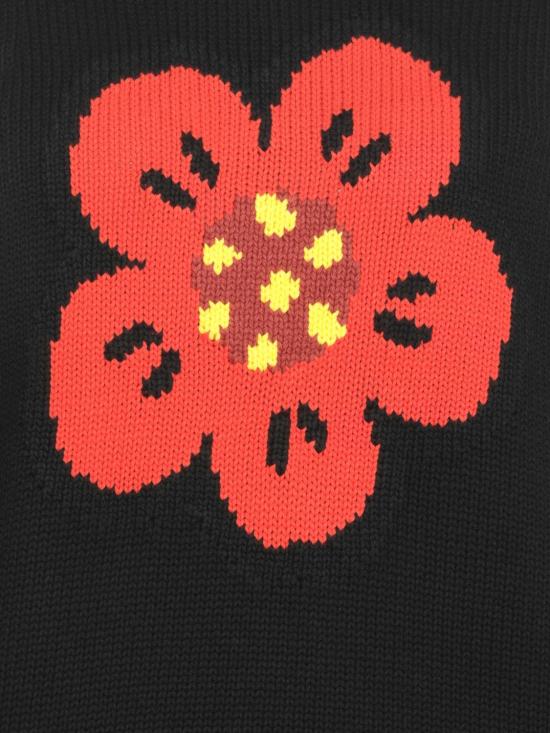 25FW 겐조 스웨터 FF62PU7193LA 99J Black - KENZO