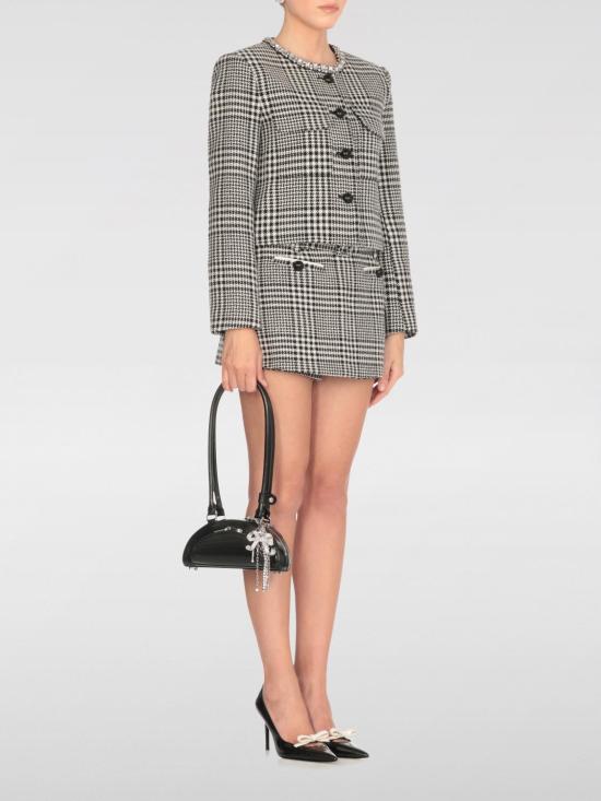 25FW 셀프 포트레이트 숏팬츠 PF25111SKBW BLACK AND WHIT Black - SELF PORTRAIT