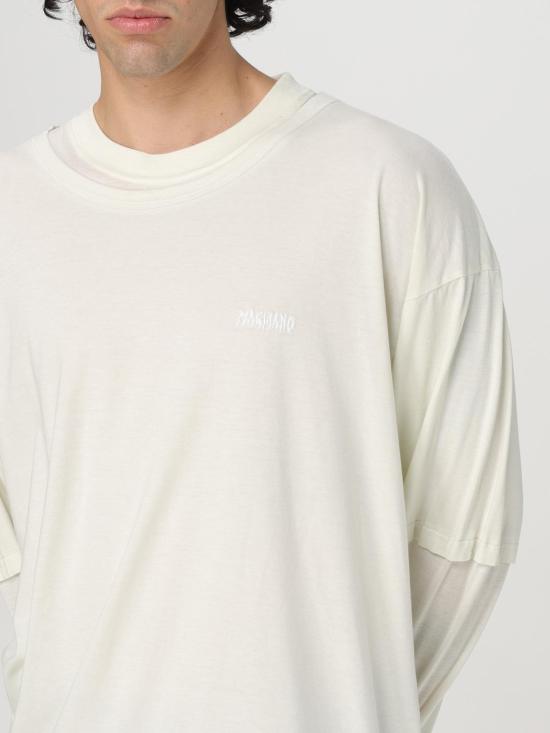 25FW 마리아노 긴팔 티셔츠 S58014843 01 Cream - MAGLIANO
