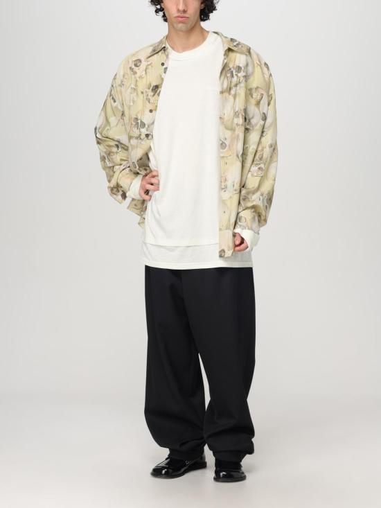 25FW 마리아노 긴팔 티셔츠 S58014843 01 Cream - MAGLIANO