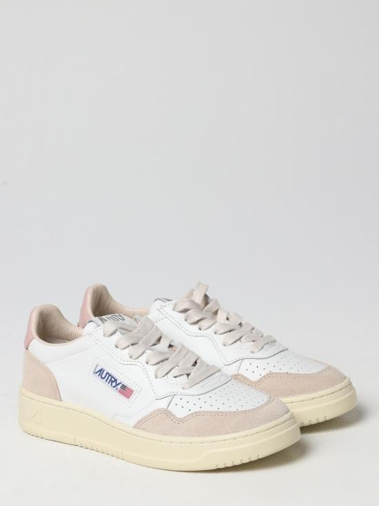 25FW 오트리 메달리스트 로우 스니커즈 AULWLS37 White - AUTRY