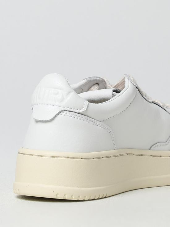 26SS 오트리 메달리스트 로우 레더 스니커즈 AULWLL15 White - AUTRY