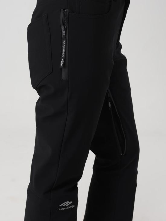 25FW 발렌시아가 스트레이트 팬츠 774002TPQ37 1000 Black - BALENCIAGA