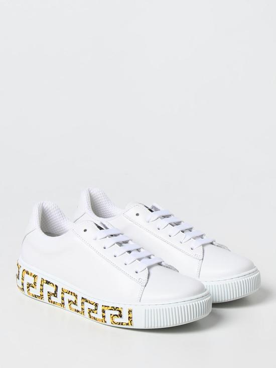 25FW [키즈] 베르사체 스니커즈 10008881A02196 6W010 White - VERSACE