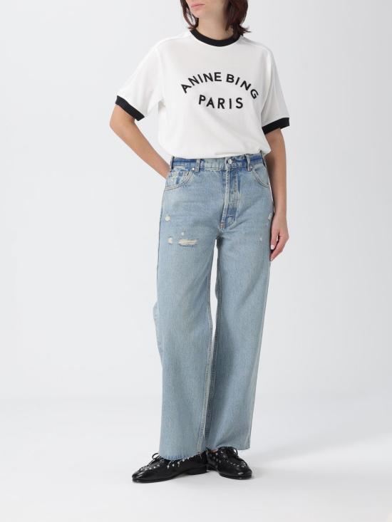 25FW 애니빙 데님 팬츠 A061113 440 Blue - ANINE BING