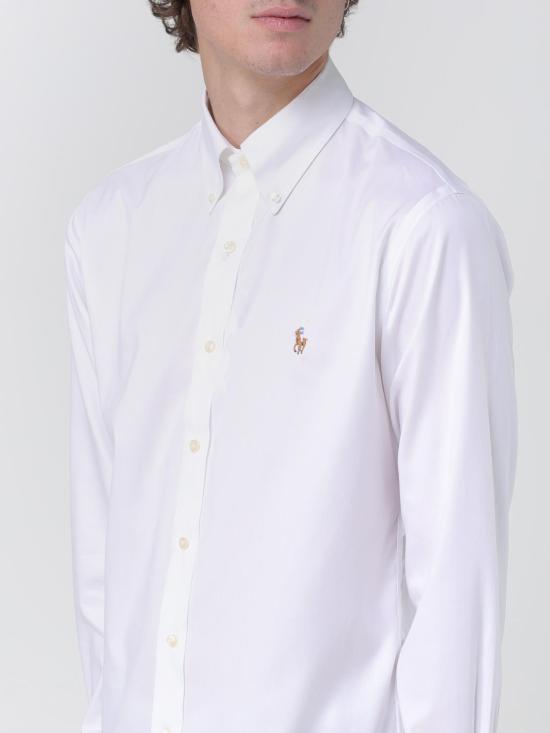 25FW 폴로 랄프로렌 셔츠 712870507 001 White - POLO RALPH LAUREN