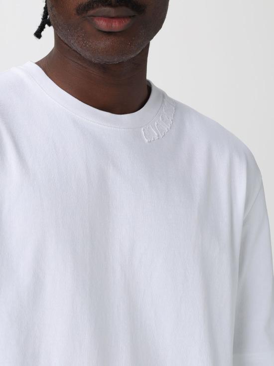 25FW 마르니 반팔 티셔츠 HUMU0287X0UTC406 00W01 White - MARNI