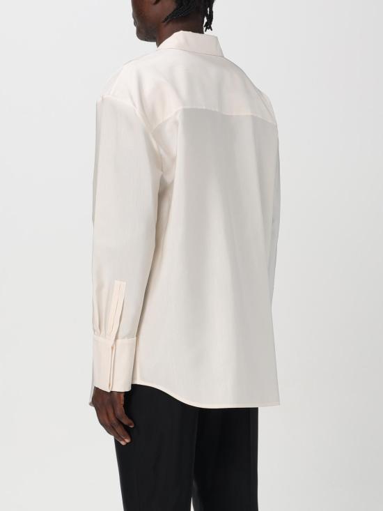 25FW 생로랑 긴팔 셔츠 788143Y6D38 9601 Natural - SAINT LAURENT
