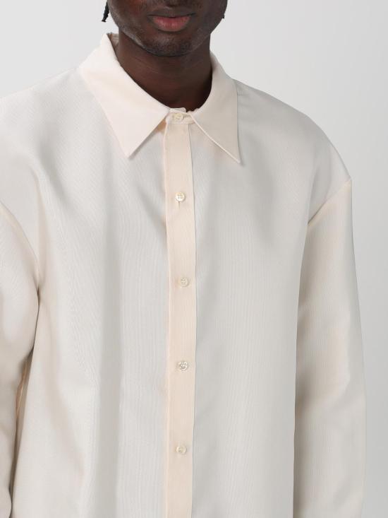 25FW 생로랑 긴팔 셔츠 788143Y6D38 9601 Natural - SAINT LAURENT