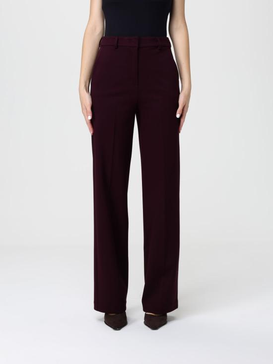 25FW 하니타 스트레이트 팬츠 H P1283 4435 AMARONE Wine