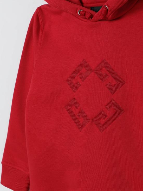 25FW [키즈] 지방시 풀오버 H30942 95H Burgundy - GIVENCHY