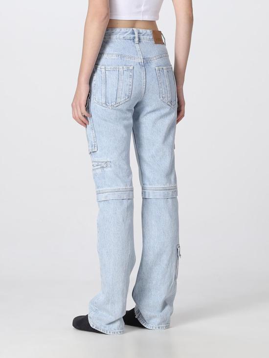 25FW 이자벨마랑 데님 팬츠 PA0048FAA1H231 30LU Gnawed Blue - ISABEL MARANT