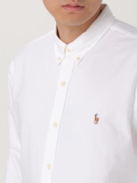 25FW 폴로 랄프로렌 셔츠 710549084 006 White - POLO RALPH LAUREN