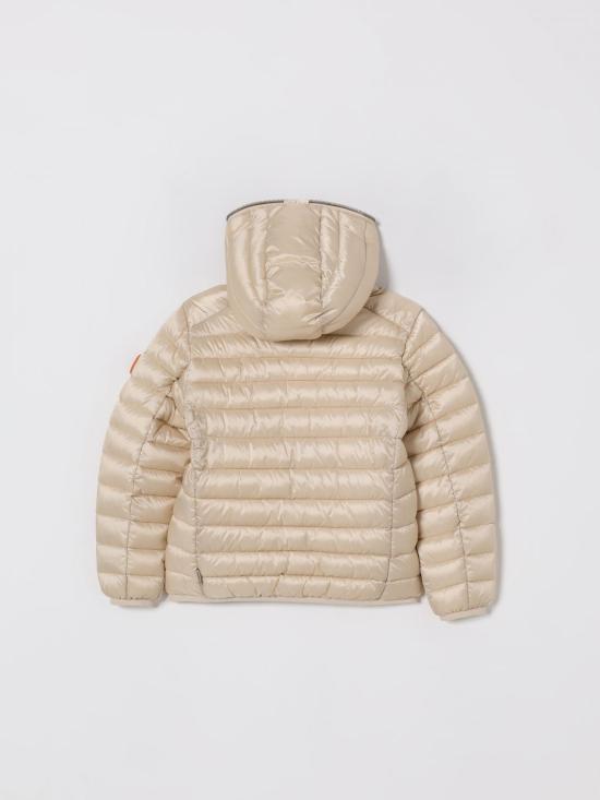 25FW [키즈] 세이브더덕 캐주얼 자켓 J32310GIRIS21 40034 Sand - SAVE THE DUCK