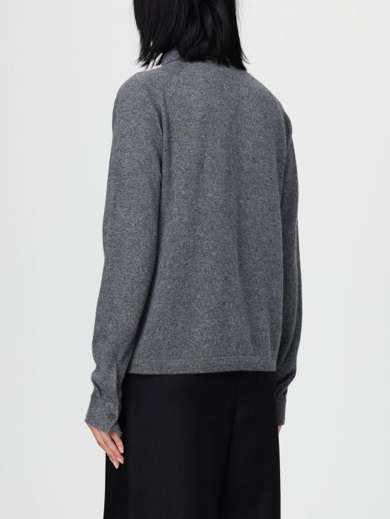 25FW 토템 가디건 243WRT0347YA0016 083 Charcoal - TOTEME