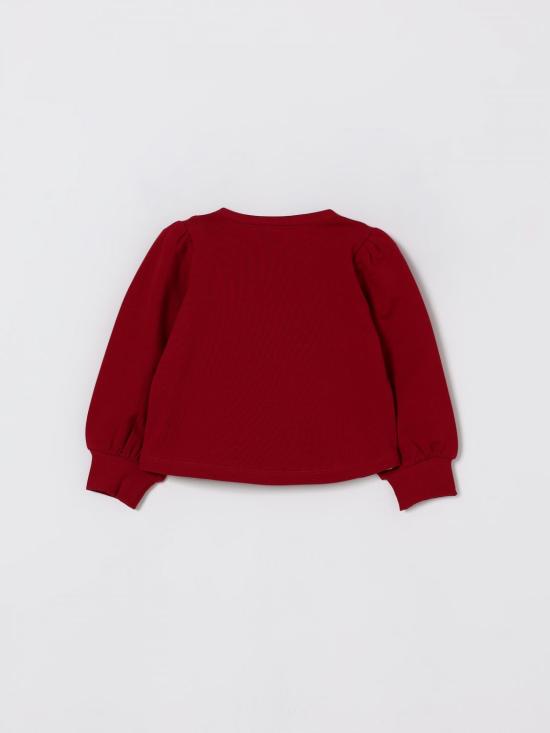 25FW [키즈] 리우조 풀오버 KF5111F0724 91656 Red - LIU JO