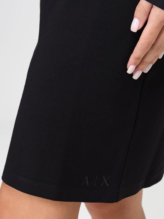 25FW 알마니 롱 원피스 XW000756AF16136 UC001 Black - ARMANI