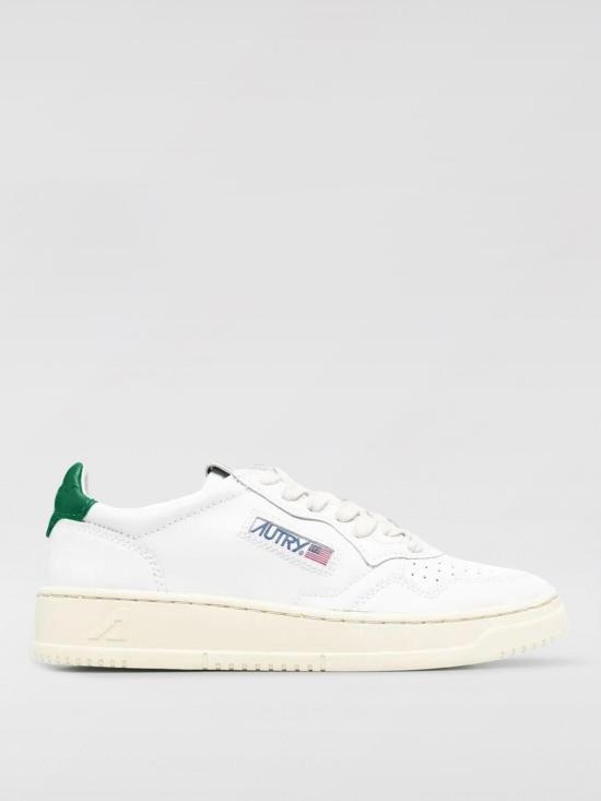 26SS 오트리 메달리스트 로우 레더 스니커즈 AULWLL20 White