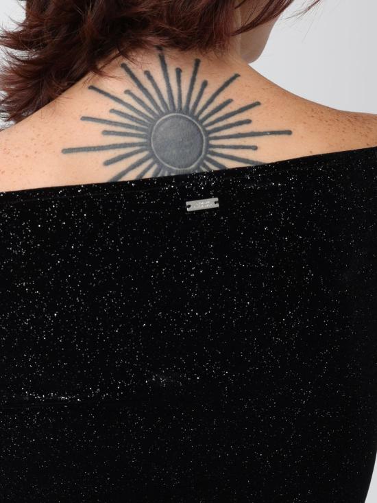 25FW 알마니 탑 XW001296AF16143 MC072 Black - ARMANI