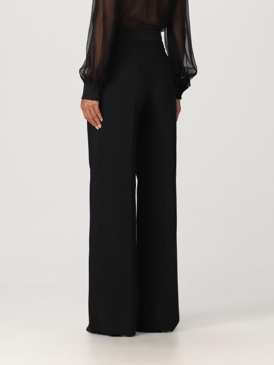 25FW 알베르타 페레티 스트레이트 팬츠 03266618 555 Black - ALBERTA FERRETTI