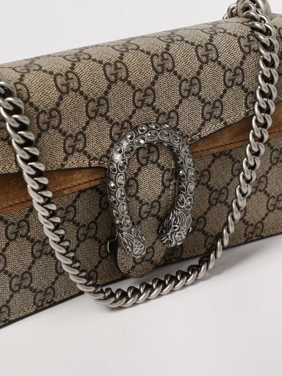 25FW 구찌 디오니소스 GG 스몰 숄더백 49962392TJN 8660 Beige - GUCCI