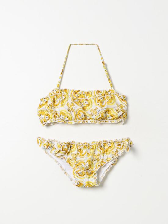 25FW [키즈] 돌체앤가바나 스윔팬츠 L5J852ON00X H03TN Yellow