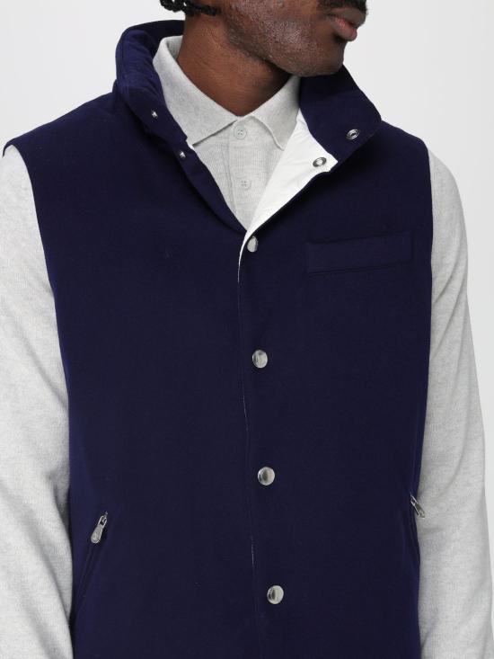25FW 브루넬로 쿠치넬리 베스트 MM4701775 CXZ60 Blue - BRUNELLO CUCINELLI