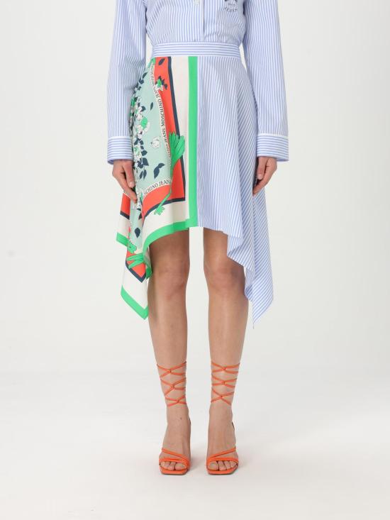 25FW 모스키노 스커트 01193725 2303 Gnawed Blue