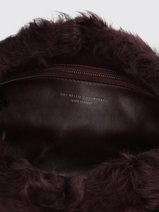 25FW 브루넬로 쿠치넬리 클러치/파우치 MBCKD2746 C4243 Burgundy - BRUNELLO CUCINELLI