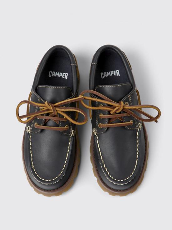 25FW [키즈] 캠퍼 슈즈 K800416 001 COMPAS 0 Blue - CAMPER