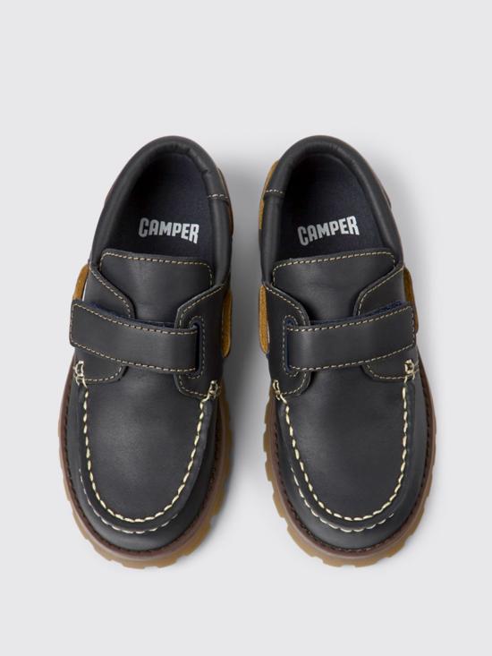 25FW [키즈] 캠퍼 슈즈 K800417 001 COMPAS 0 Blue - CAMPER