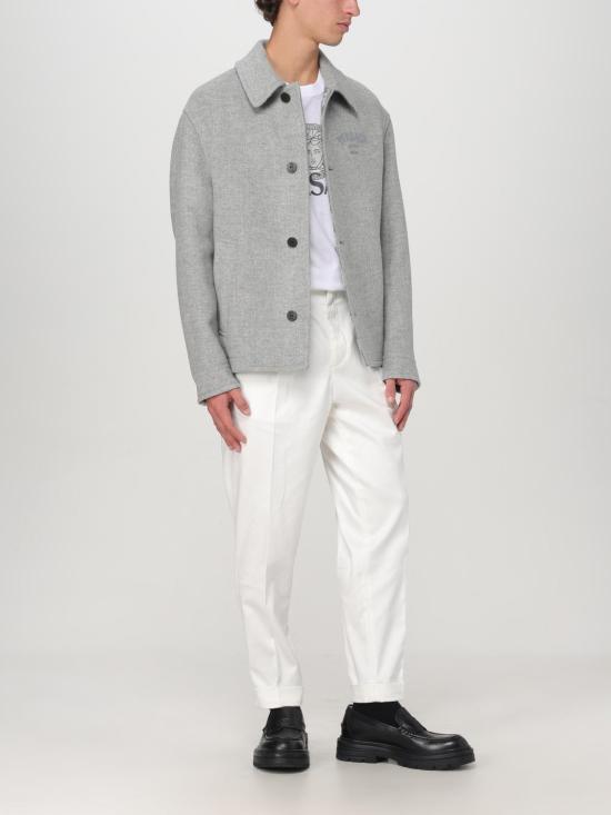 25FW 베르사체 반팔 티셔츠 10142261A10088 1W000 White - VERSACE