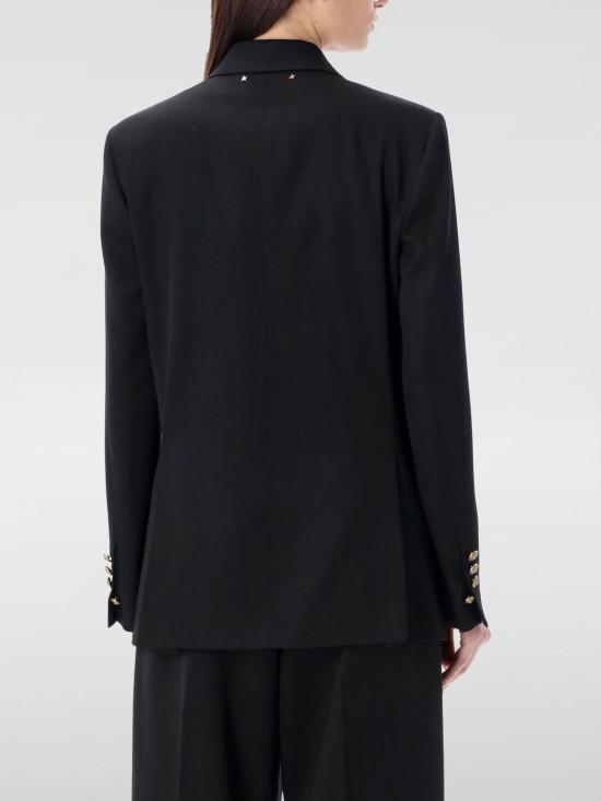 25FW 골든구스 더블 브레스트 블레이저 GWP00829P00152190100 Black - GOLDEN GOOSE