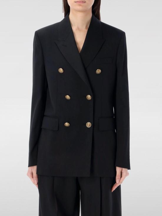 25FW 골든구스 더블 브레스트 블레이저 GWP00829P00152190100 Black