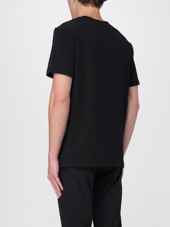 25FW 엠포리오 아르마니 반팔 티셔츠 EM000391AF10779 MC005 Black - EMPORIO ARMANI