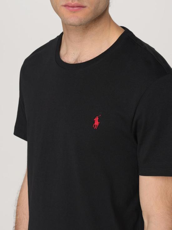 25FW 폴로 랄프로렌 반팔 티셔츠 710680785 001 Black - POLO RALPH LAUREN